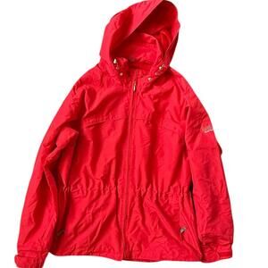 Pacific Trail Red Hooded Lightweight Jacket